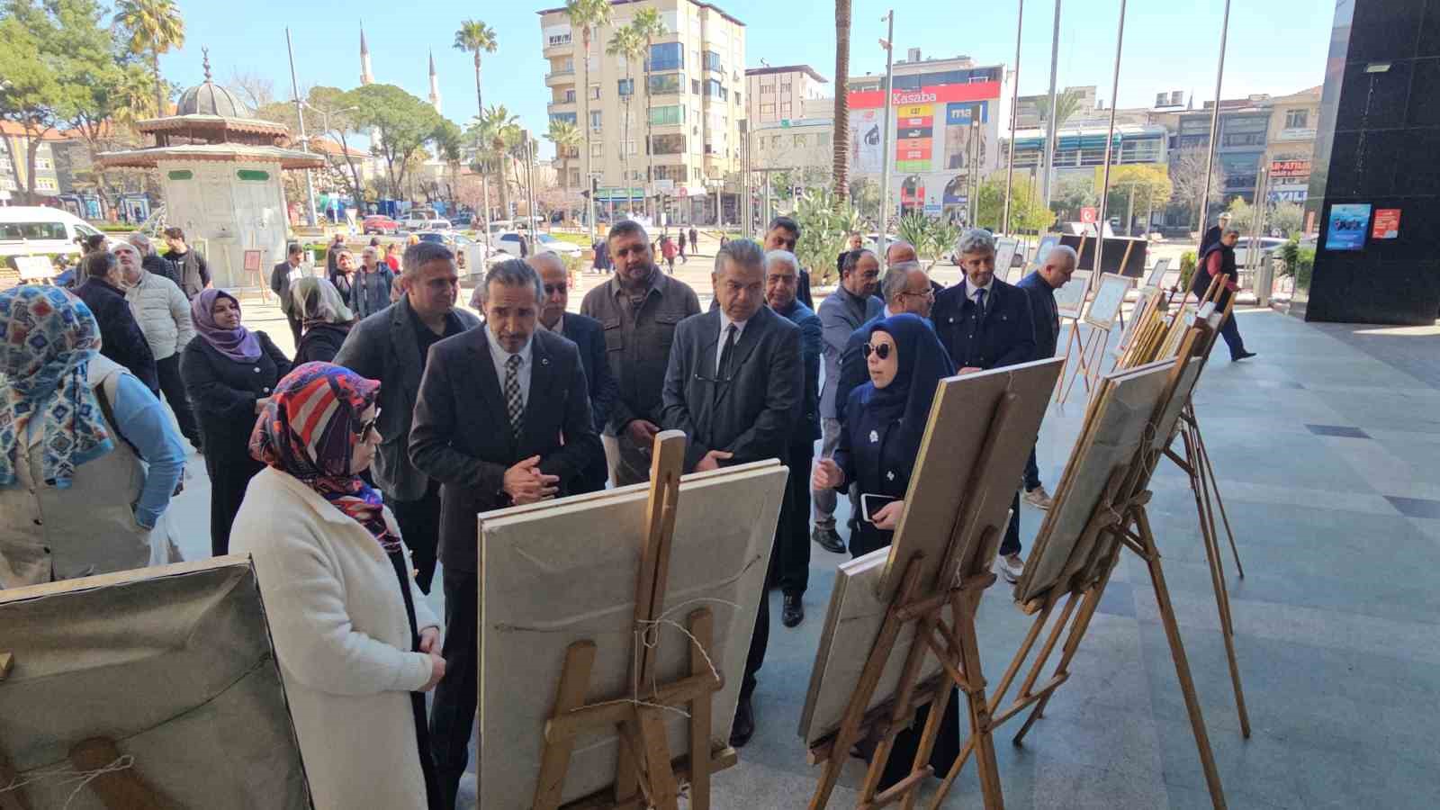 Nazilli’de Tezhip, Ebru ve Hüsn-i Hat Sergisi açıldı
