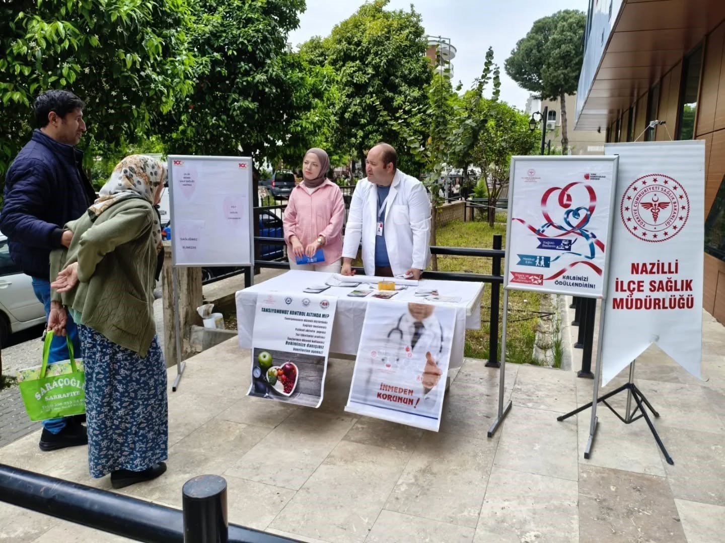 Nazilli’de vatandaşlara kalp sağlığı anlatıldı
