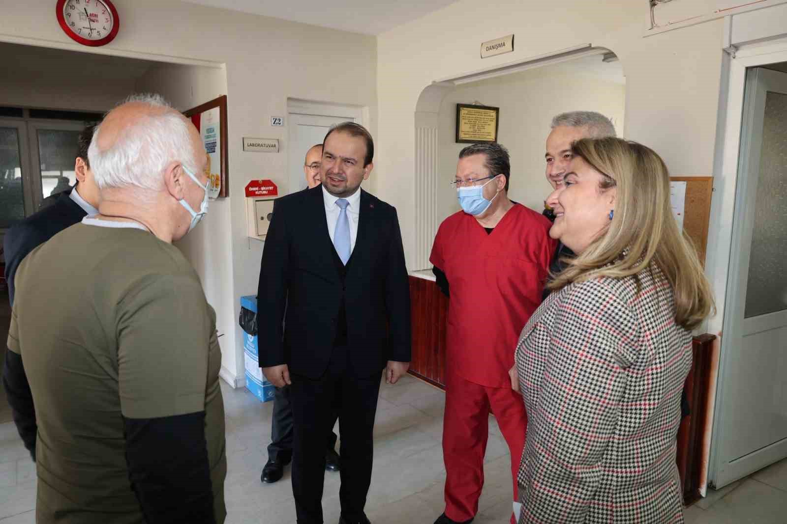 Nazilli’deki sağlık hizmetleri yerinde incelendi
