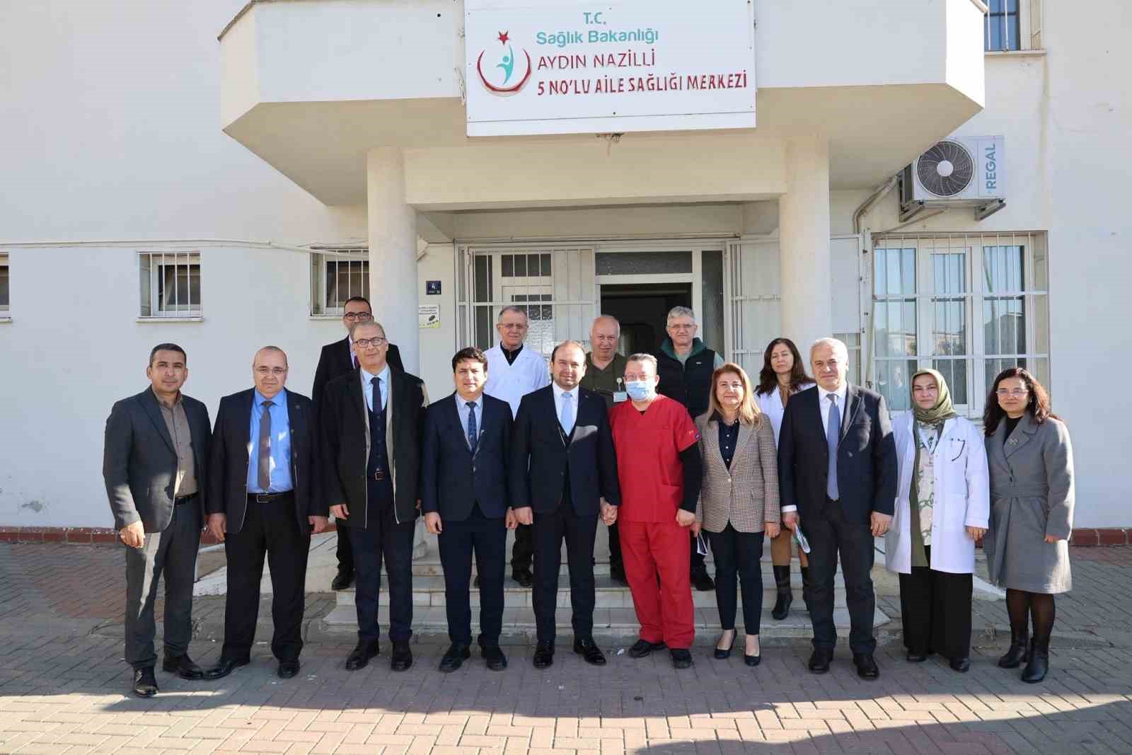 Nazilli’deki sağlık hizmetleri yerinde incelendi
