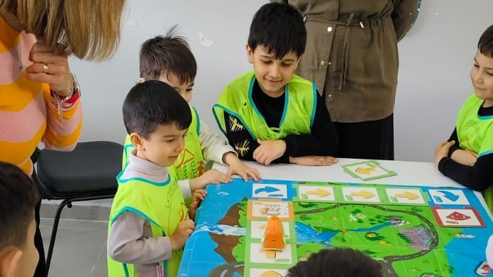 Nazillili minikler matematik evi ile tanıştı
