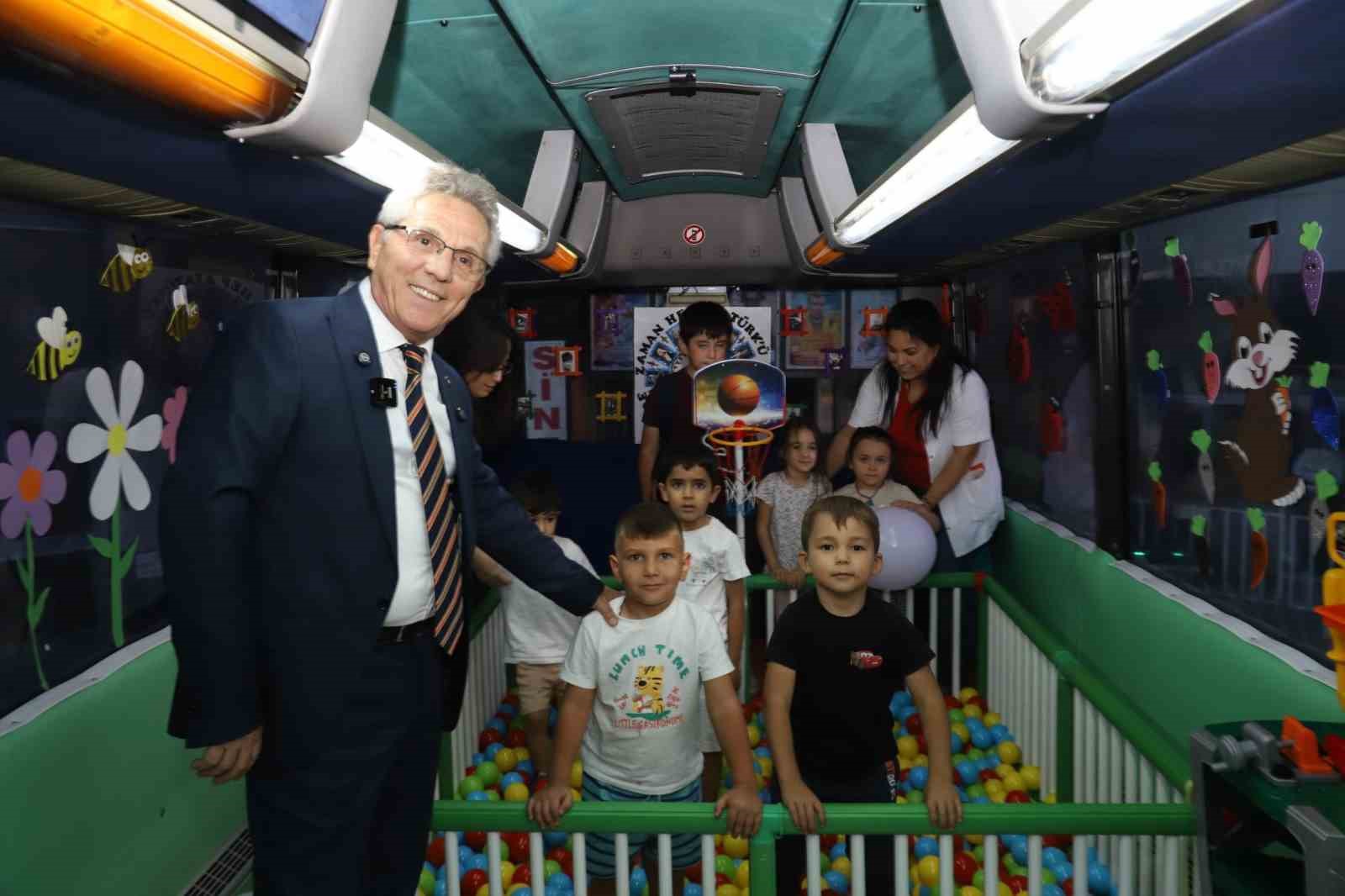 Nazilli’nin ’Mobil Masal Bahçesi’ projesi Türkiye birincisi oldu
