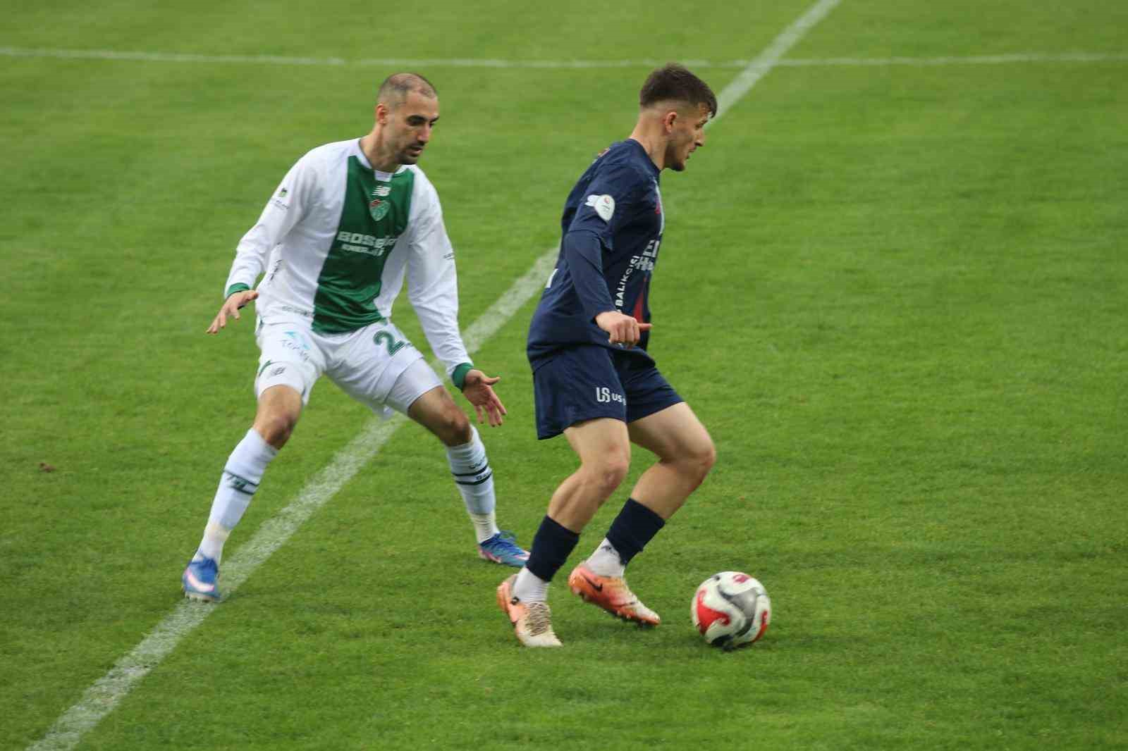 Nesine 2. Lig: Fethiyespor: 1 - Bursaspor: 1
