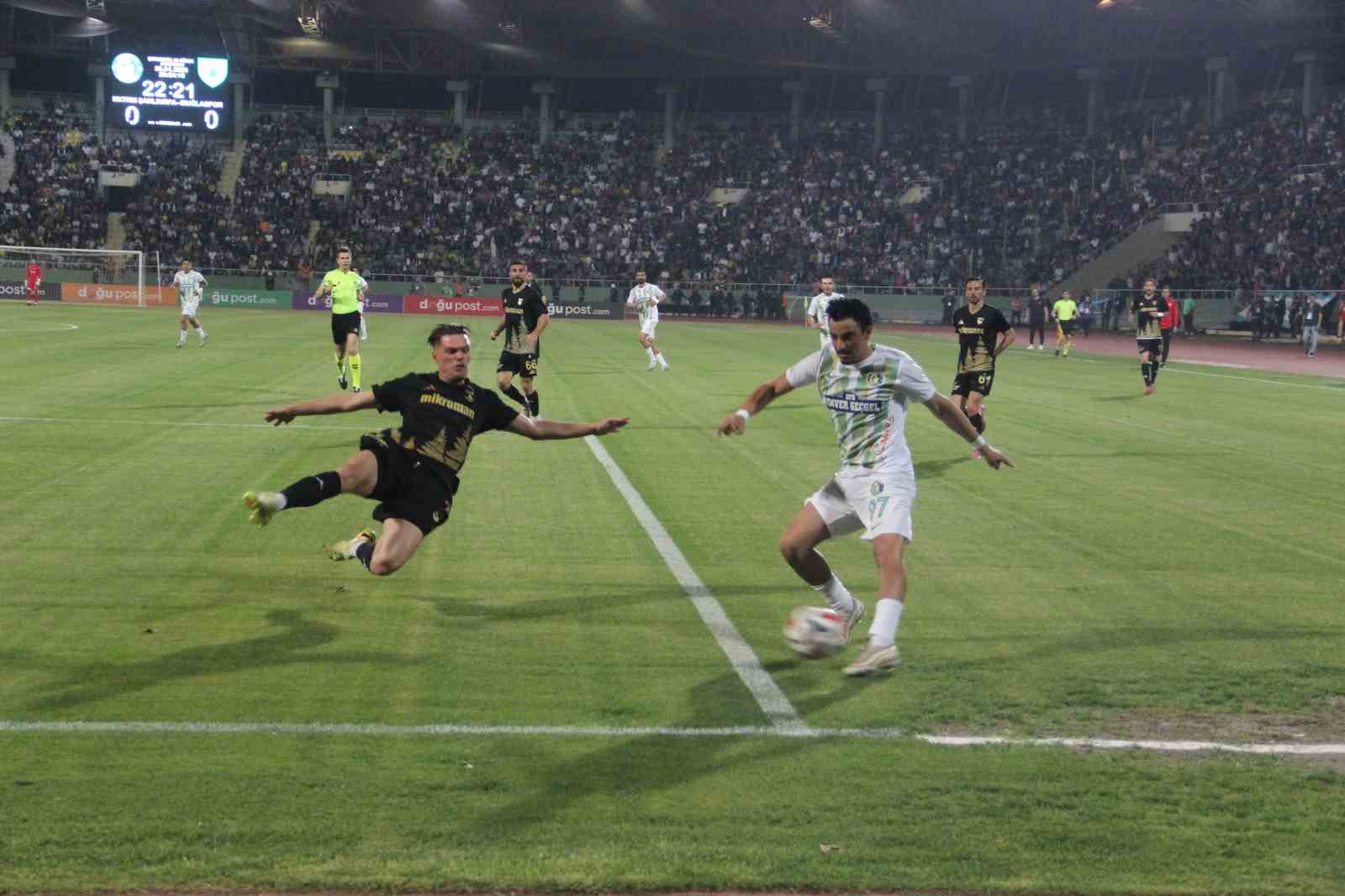 Nesine 2. Lig: Şanlıurfaspor: 0 - Muğlaspor: 1
