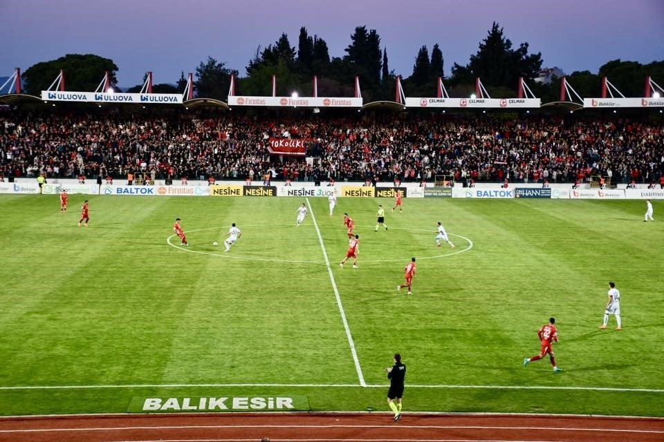Nesine 3. Lig: Balıkesirspor: 2 - Eskişehirspor: 1

