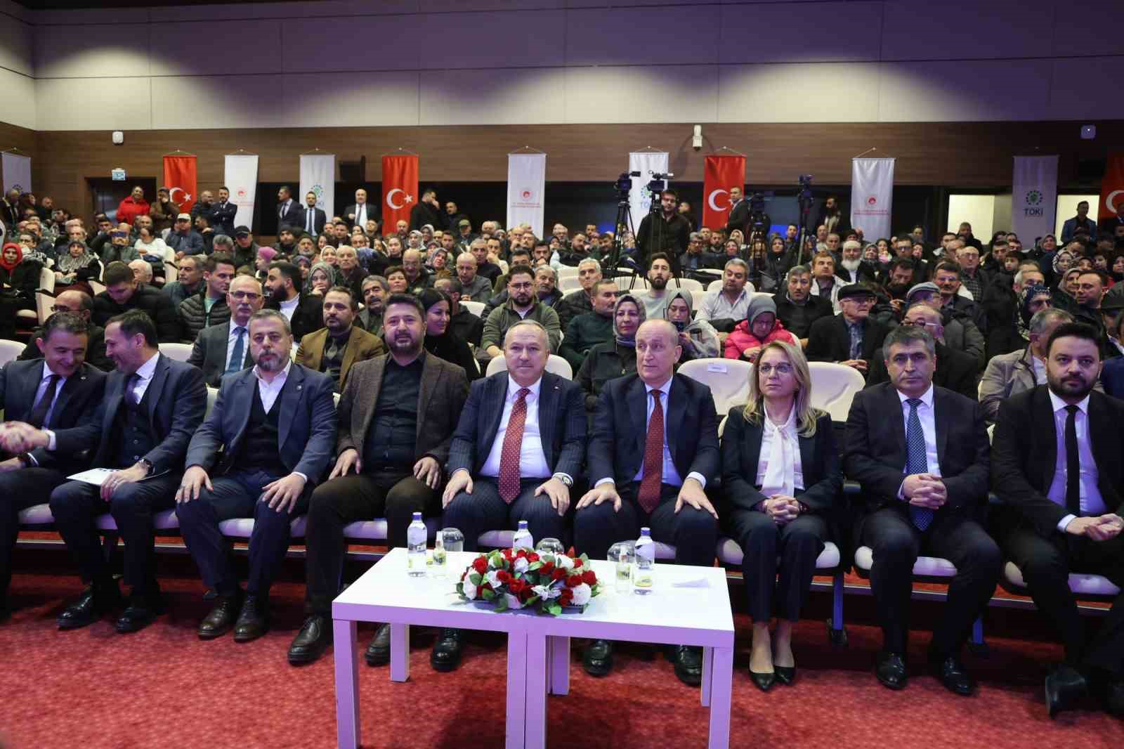 Nevşehir’de 2 bin 368 konutun kura çekilişi yapıldı
