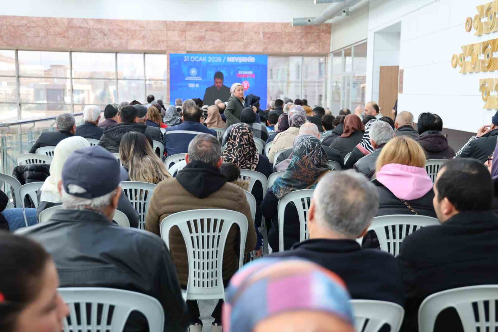 Nevşehir’de 2 bin 368 konutun kura çekilişi yapıldı
