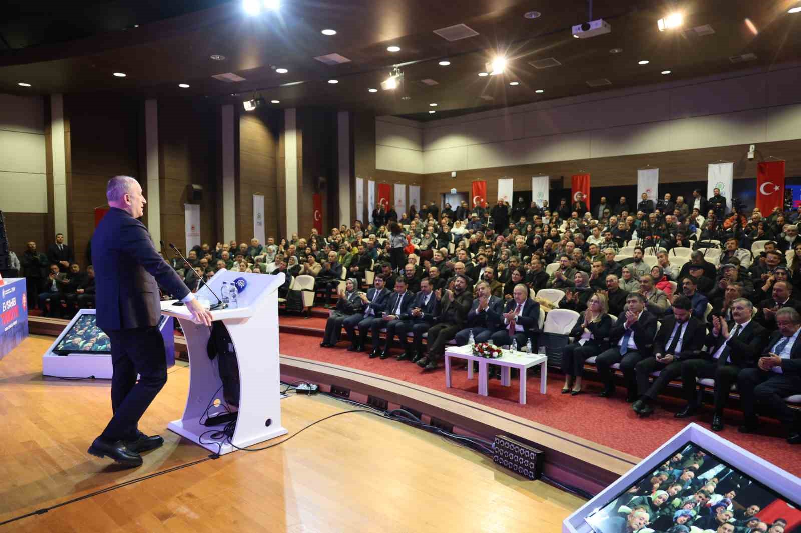 Nevşehir’de 2 bin 368 konutun kura çekilişi yapıldı
