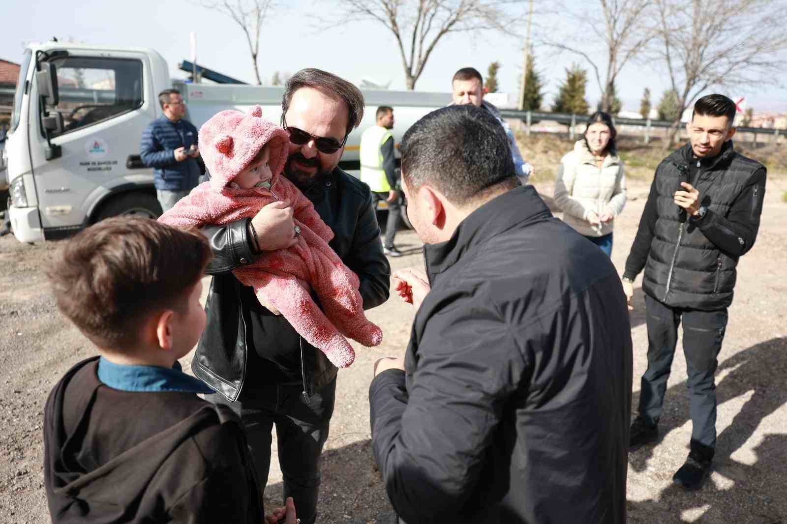 Nevşehir’de binlerce fidan toplarla buluştu
