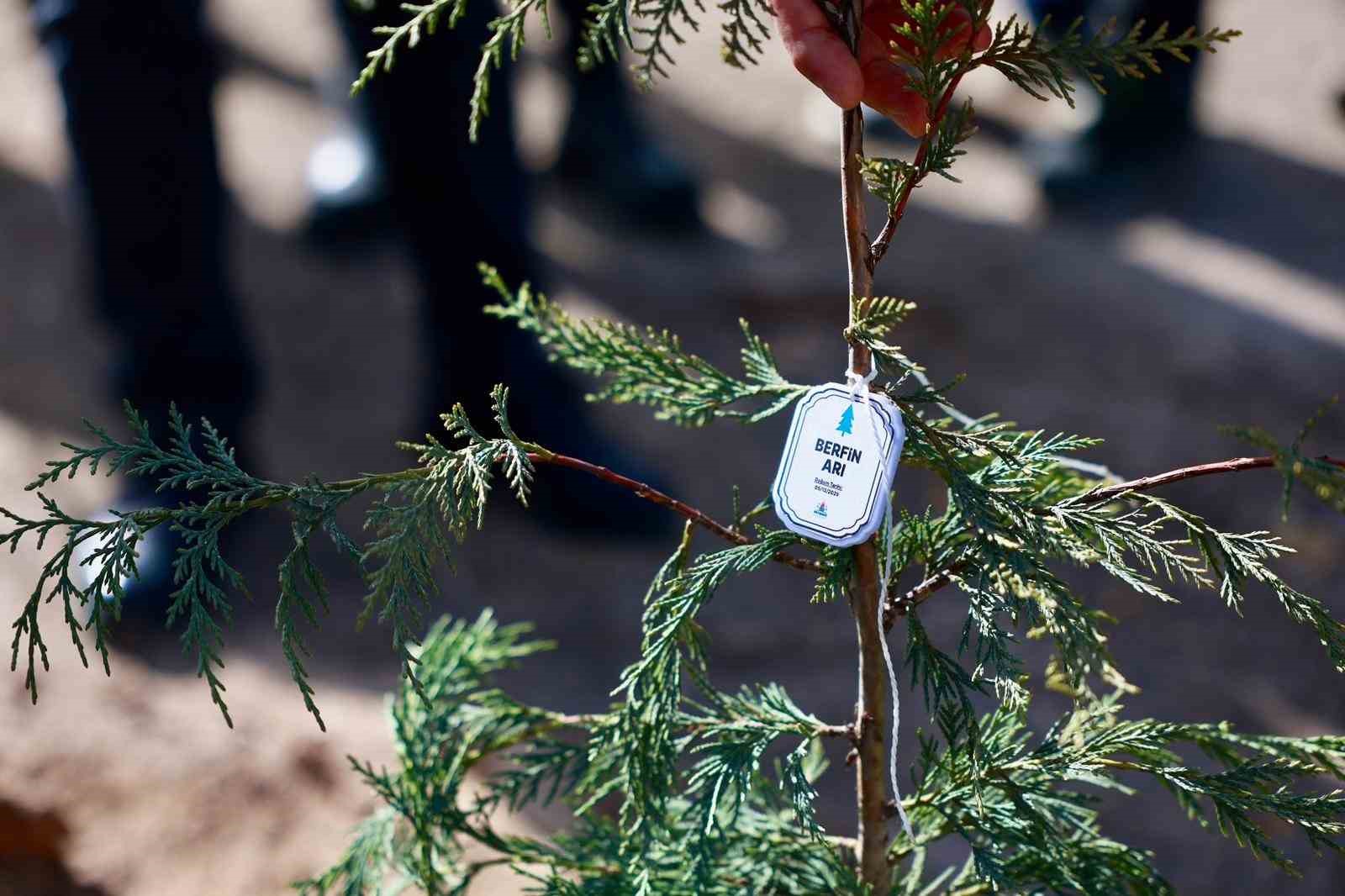 Nevşehir’de binlerce fidan toplarla buluştu
