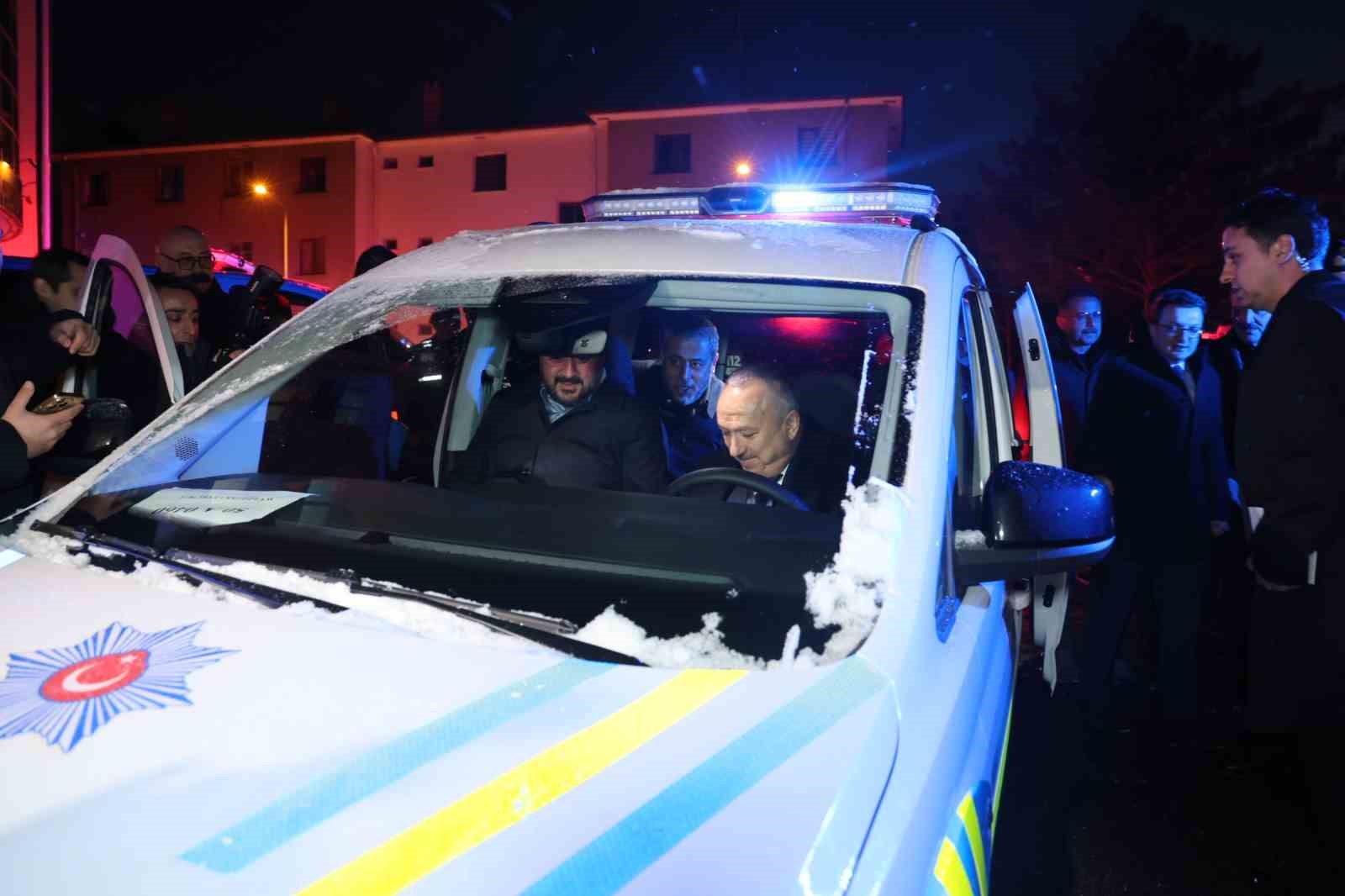 Nevşehir’de emniyet ve jandarmaya 184 yeni araç
