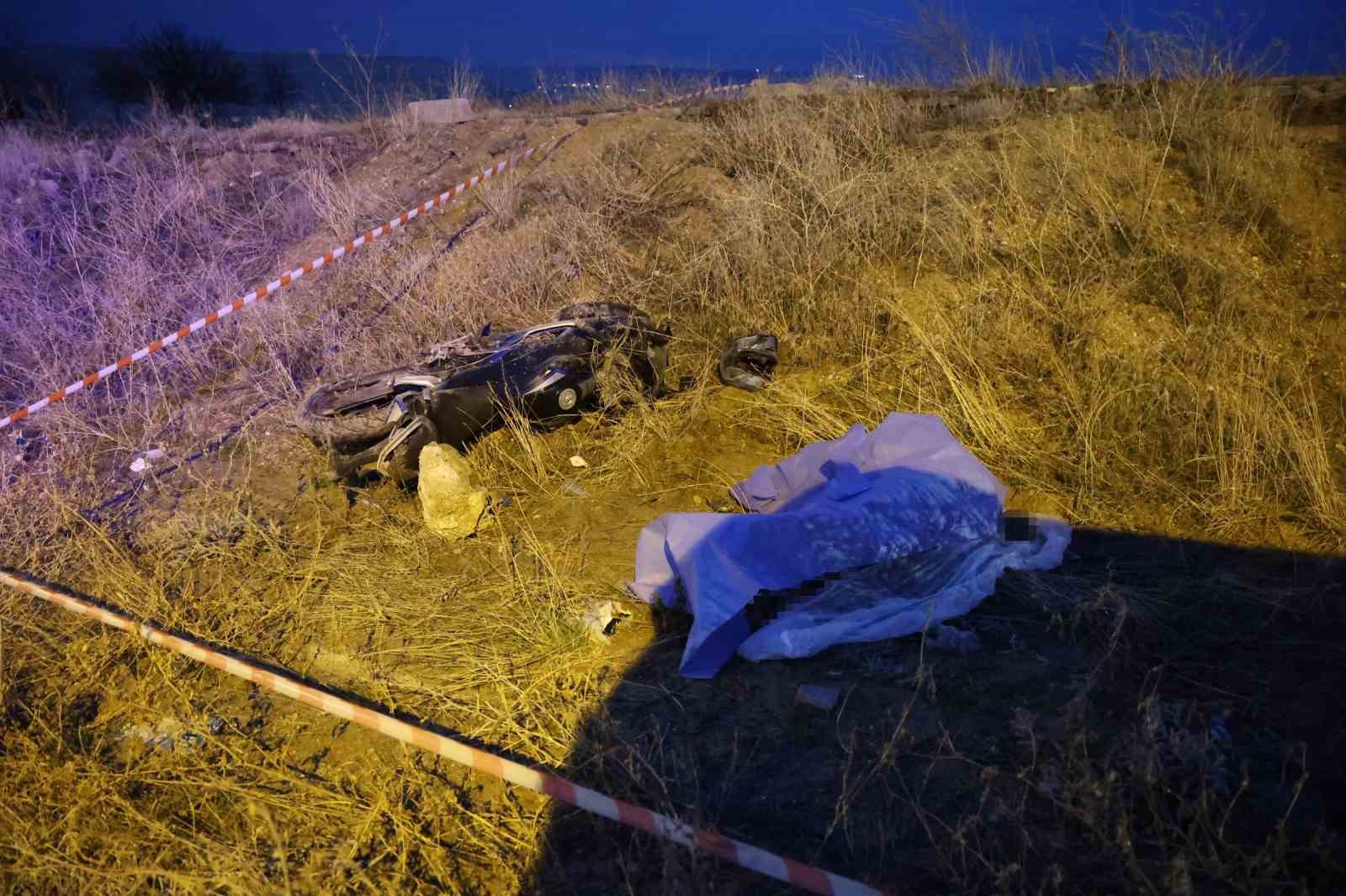 Nevşehir’de motosiklet şarampole devrildi: 1 ölü
