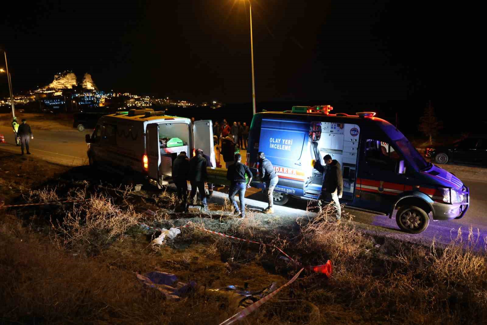 Nevşehir’de motosiklet şarampole devrildi: 1 ölü
