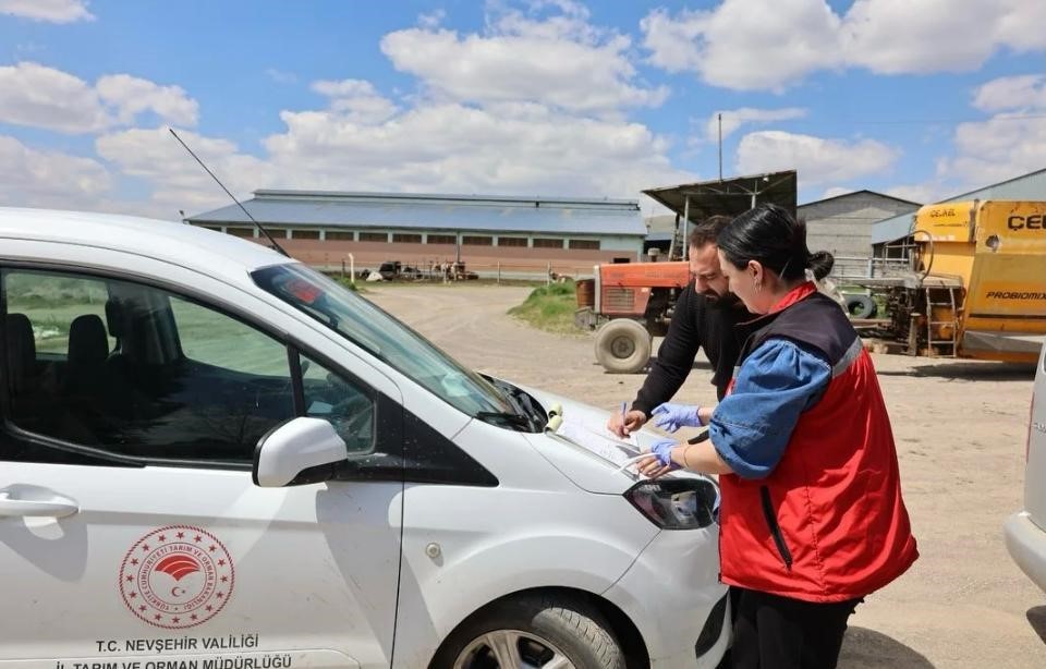 Nevşehir’de süt numuneleri yakın takipte
