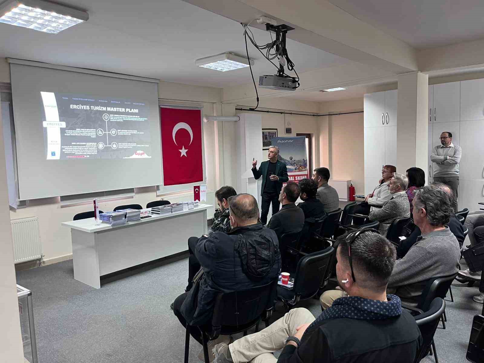 Nevşehirli seyahat acentelerine Erciyes sunumu gerçekleştirildi
