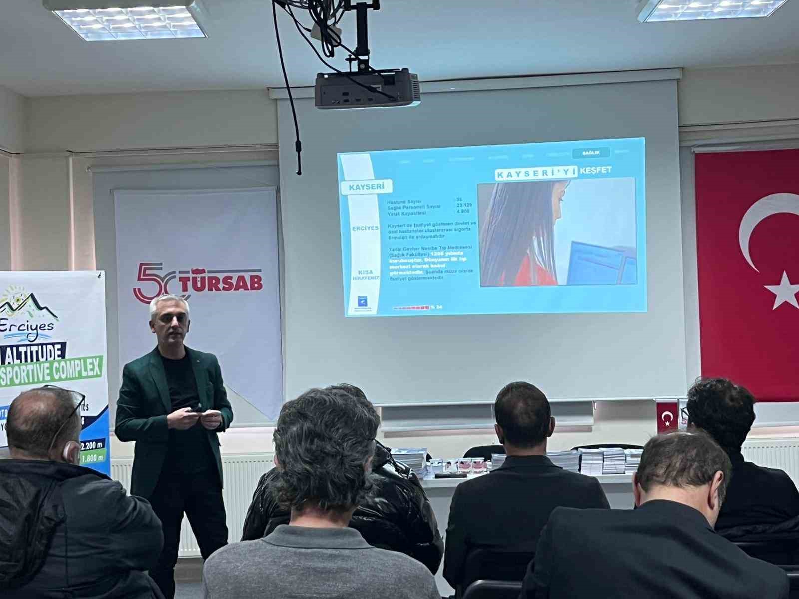 Nevşehirli seyahat acentelerine Erciyes sunumu gerçekleştirildi
