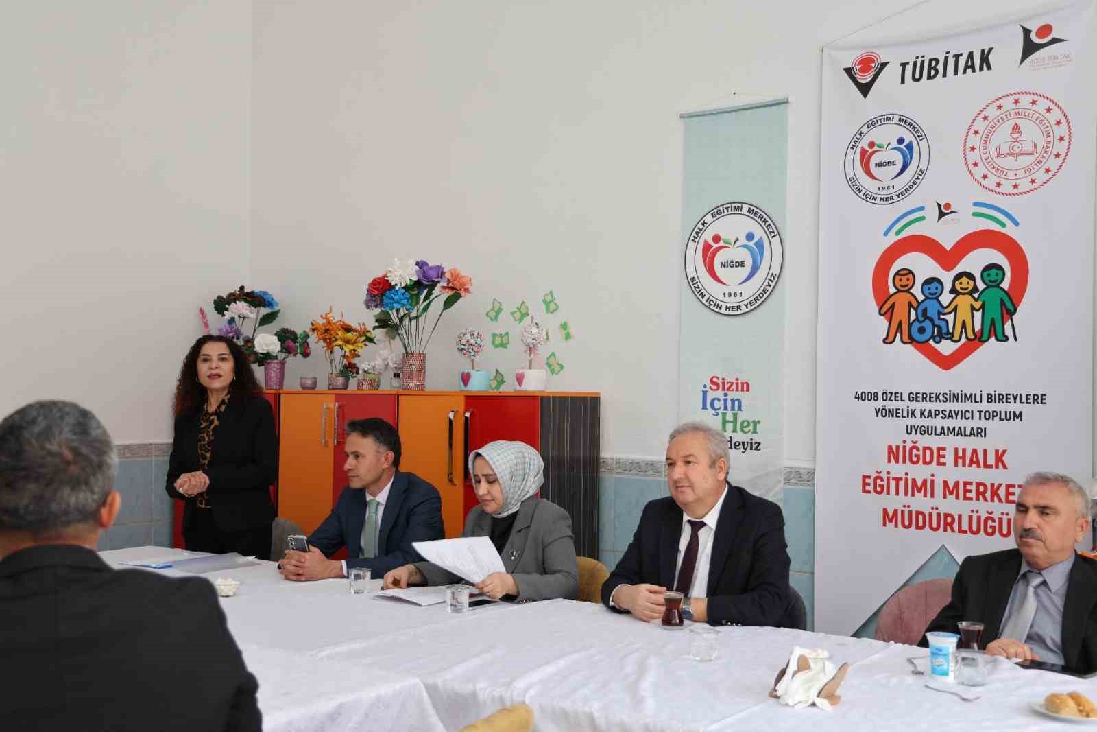 Niğde Halk Eğitimi Merkezi’nde TÜBİTAK Projesi tanıtıldı
