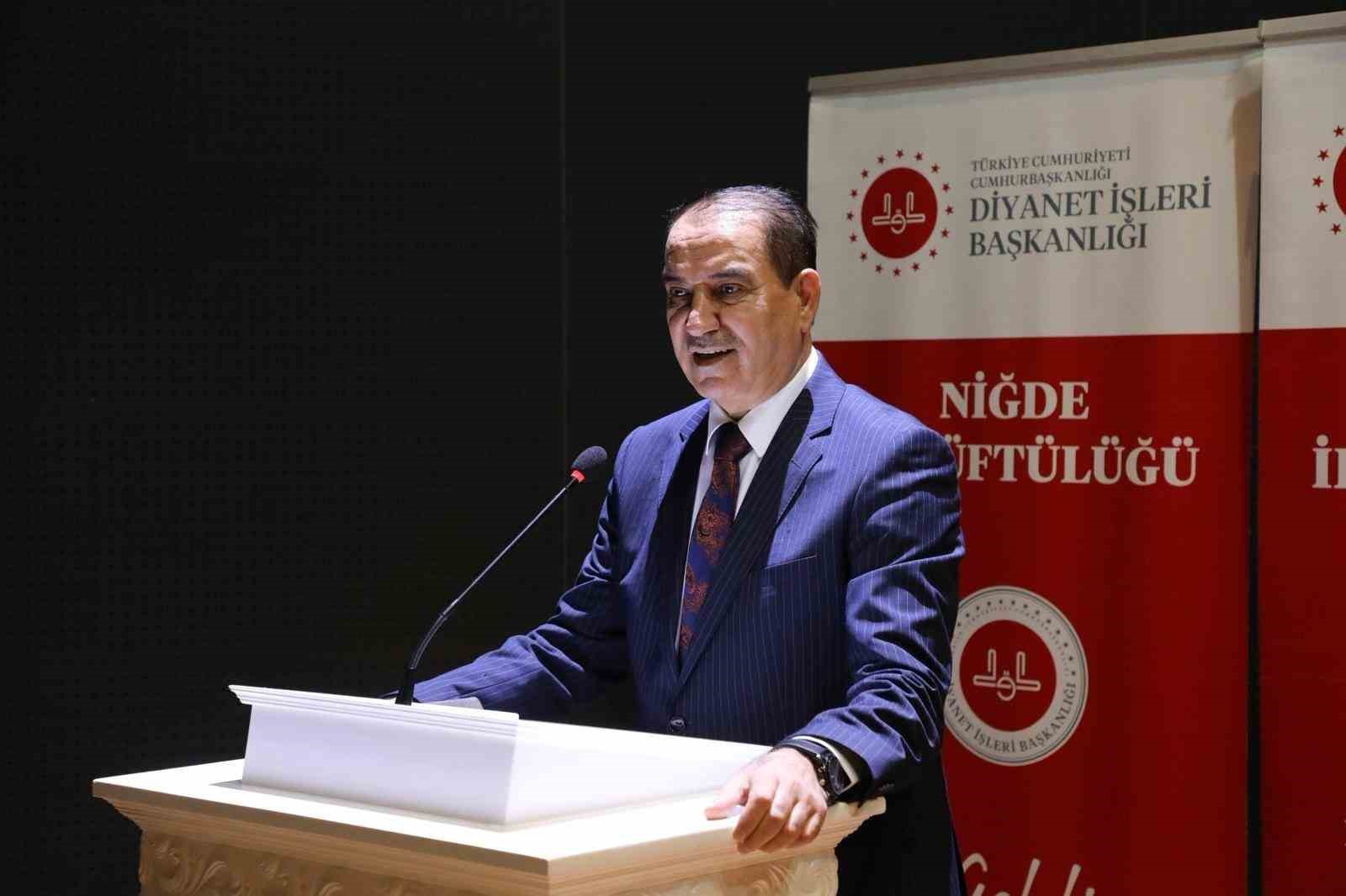 Niğde İl Müftülüğü Şubat Ayı Mutad Toplantısı yapıldı
