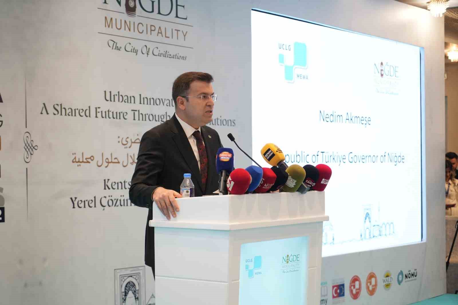 Niğde, kentsel yenilikçilik zirvesine ev sahipliği yapıyor
