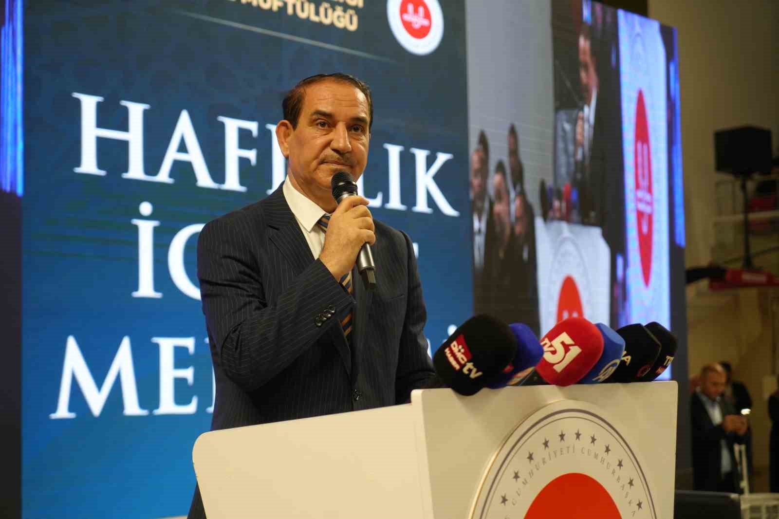 Niğde’de 111 hafız için icazet töreni
