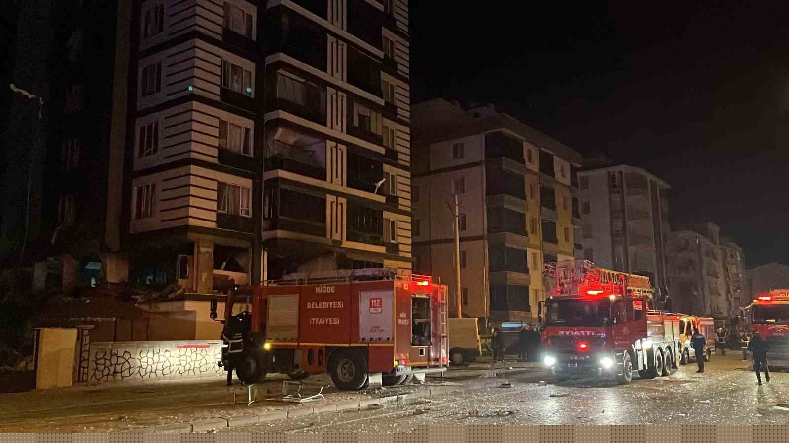 Niğde’de doğal gaz patlaması: Yaralılar var
