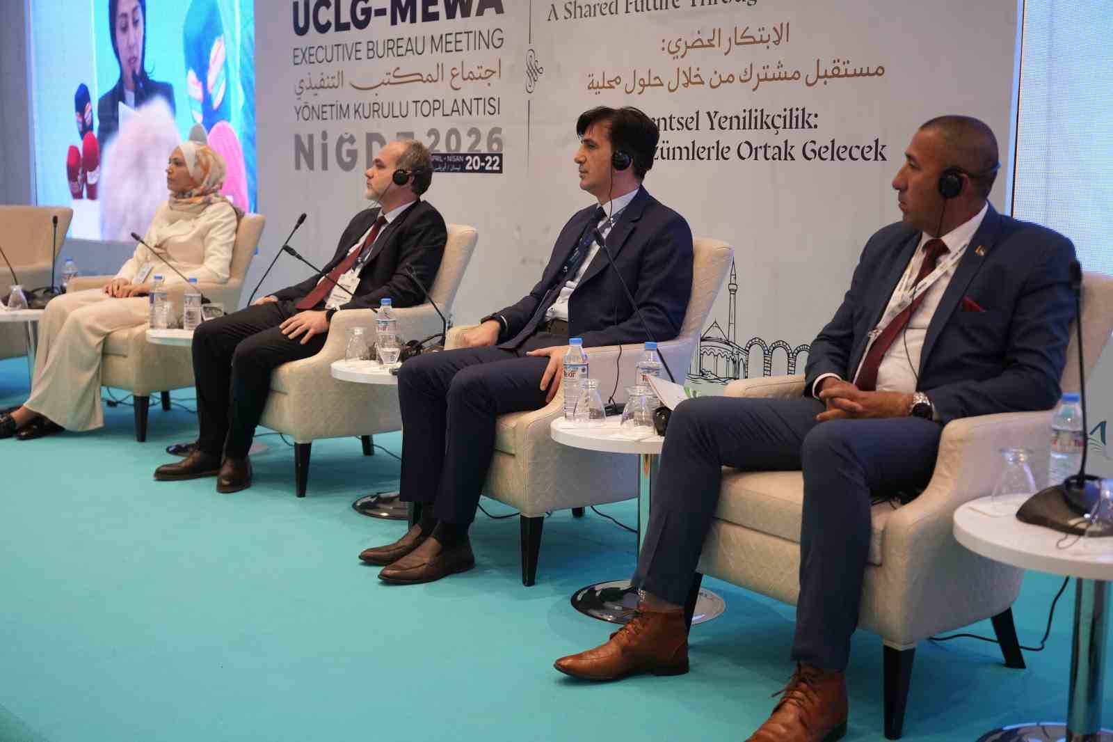 Niğde’de düzenlenen UCLG-MEWA toplantısında su stresi ve iklim uyumu masaya yatırıldı
