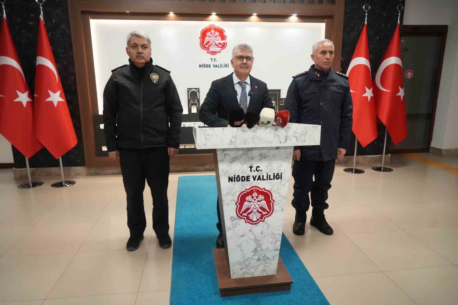 Niğde’de yılbaşı için kapsamlı asayiş tedbirleri
