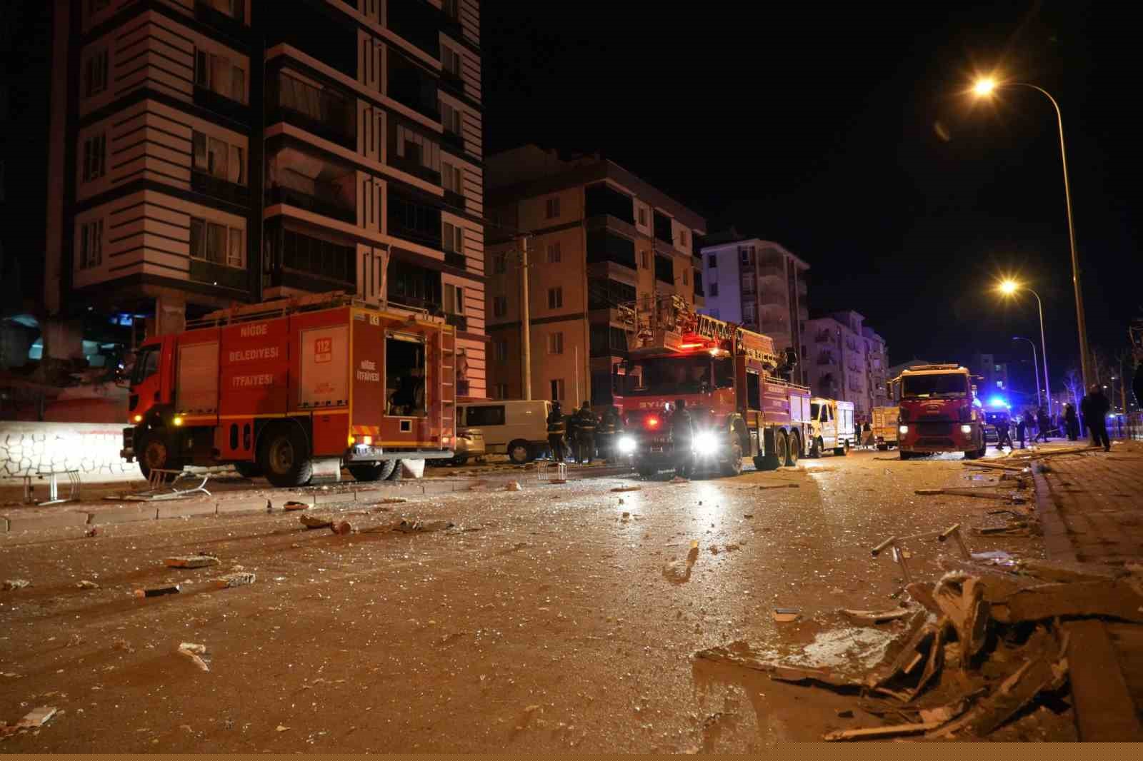 Niğde’deki doğal gaz patlamasında yaralı sayısı 16’ya yükseldi
