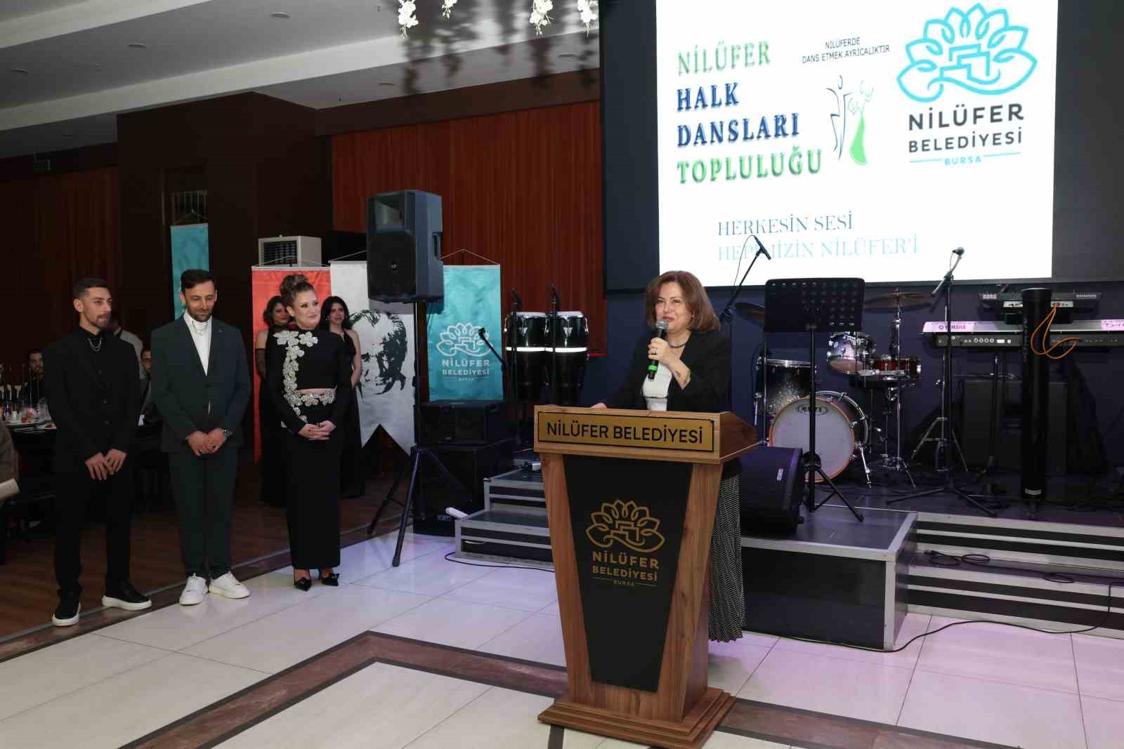 Nilüfer Halk Dansları Topluluğu’ndan 25’inci yıla özel kutlama
