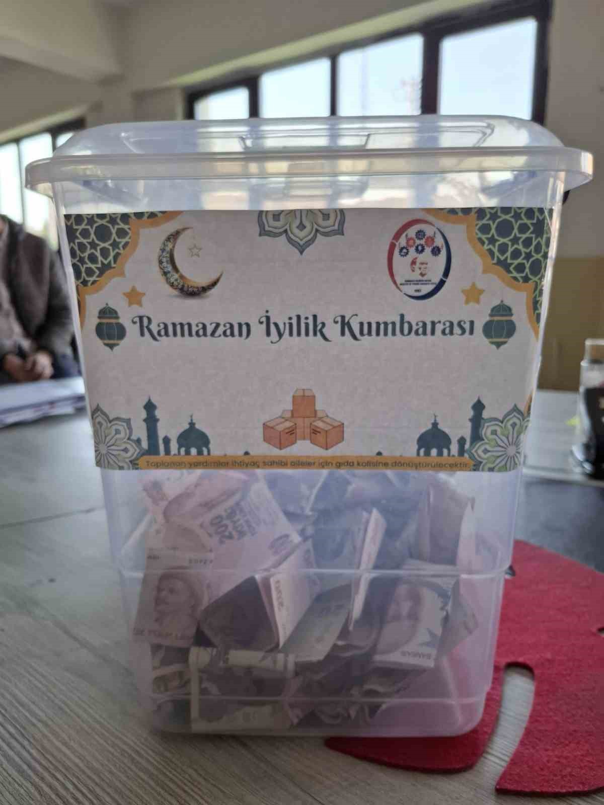 Nilüfer Hatun MTAL öğrencileri harçlıklarını iyiliğe dönüştürdü
