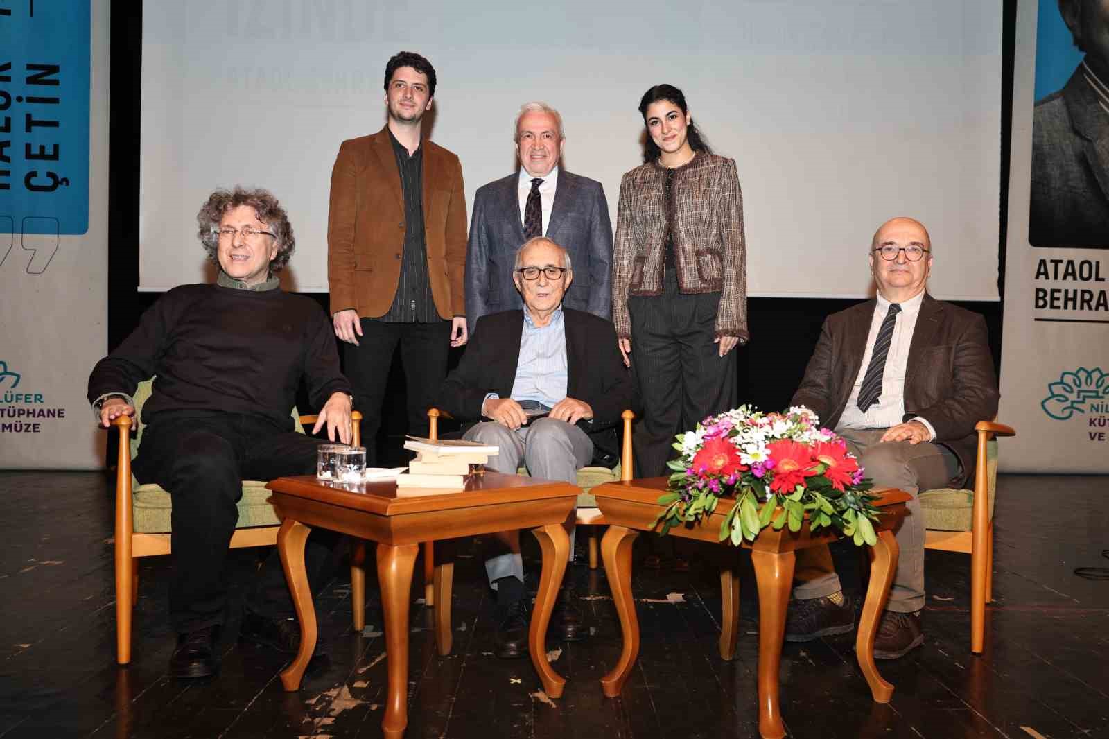 Nilüfer’de Ataol Behramoğlu ile şiir ve müzik dolu gece
