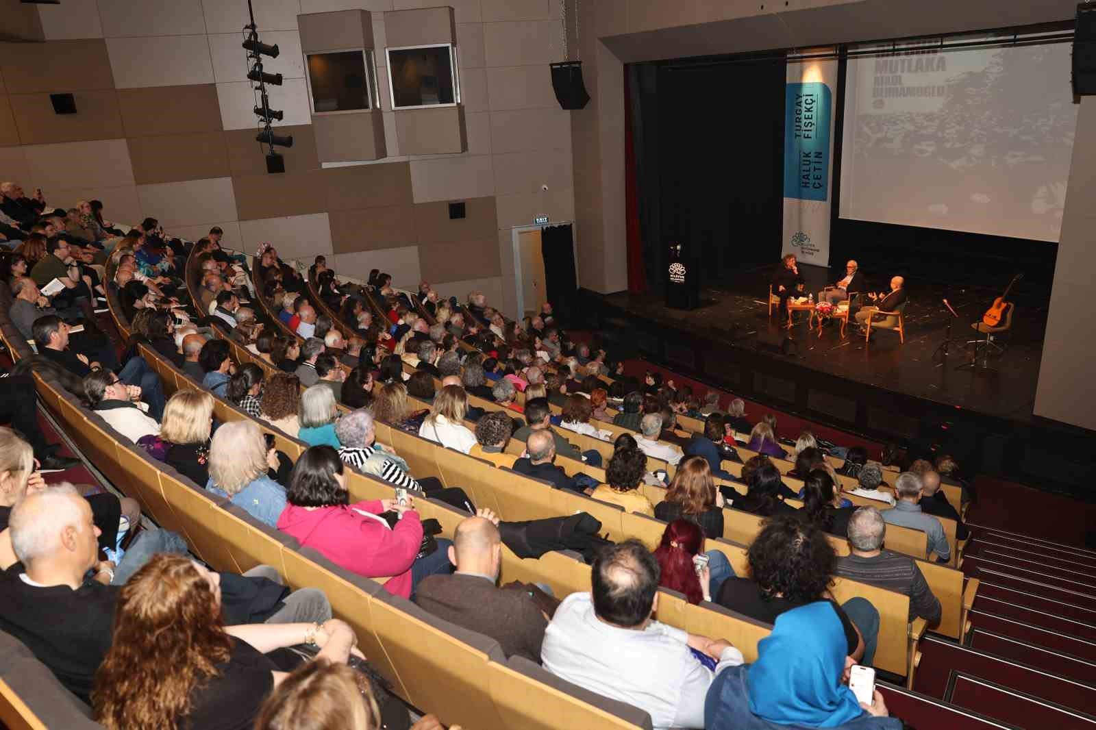 Nilüfer’de Ataol Behramoğlu ile şiir ve müzik dolu gece
