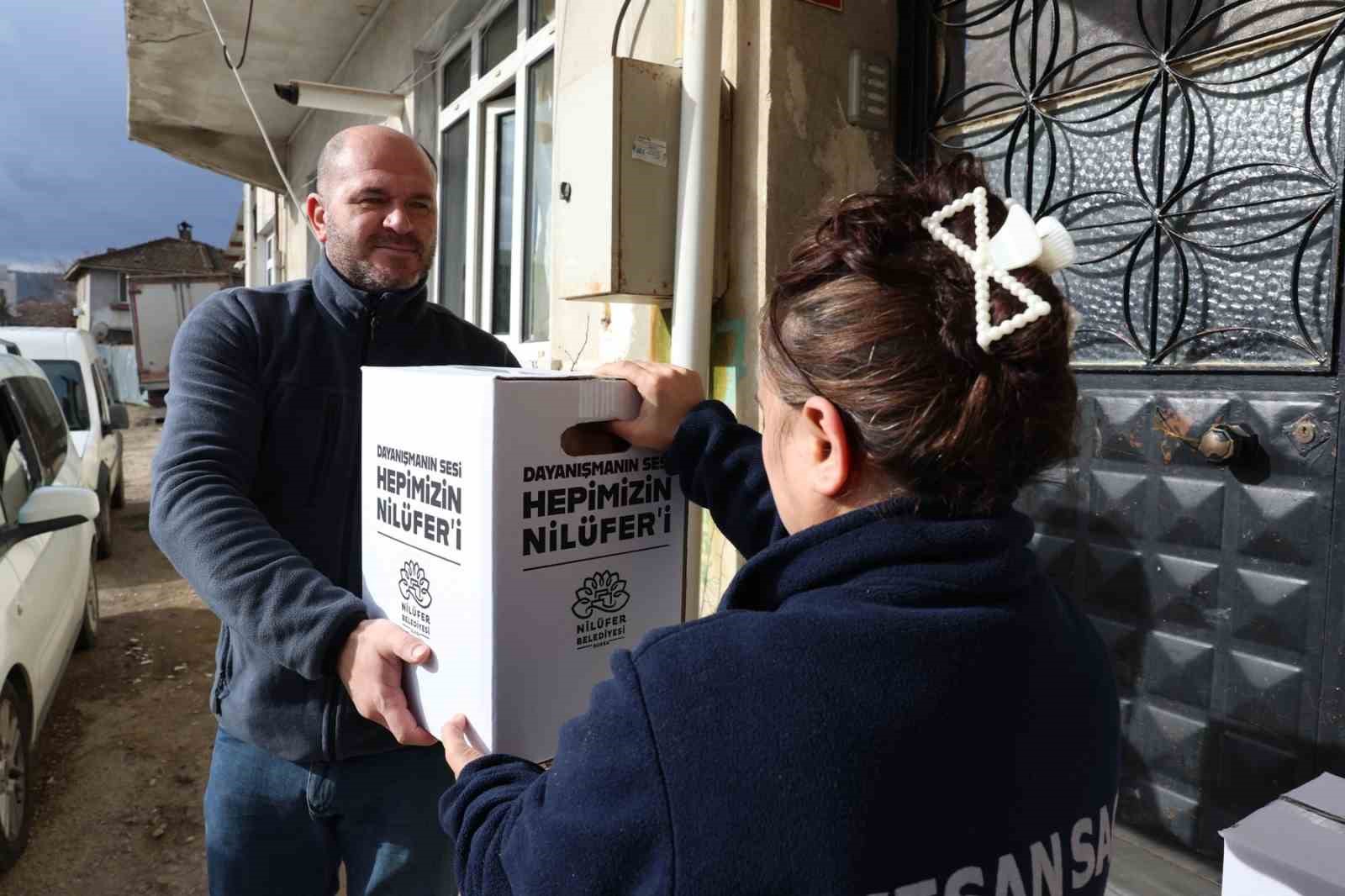 Nilüfer’de dayanışma paylaşarak artıyor
