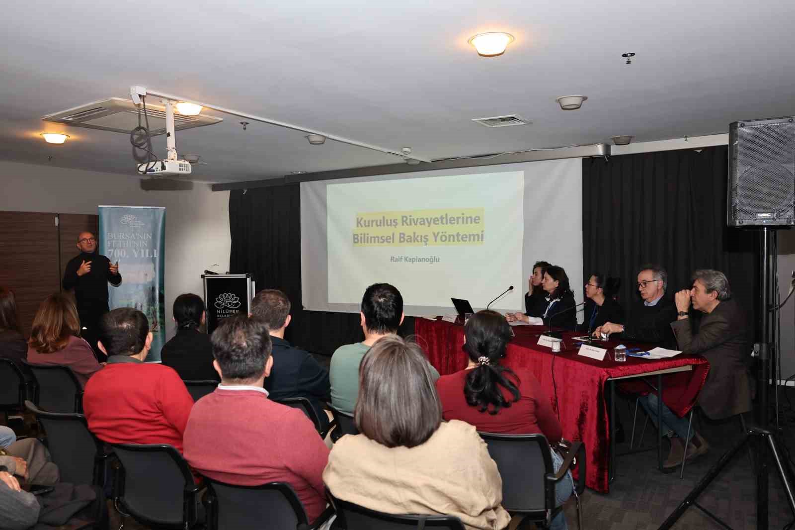 Nilüfer’de erken Osmanlı kadını ve Nilüfer Hatun’un mirası konuşuldu
