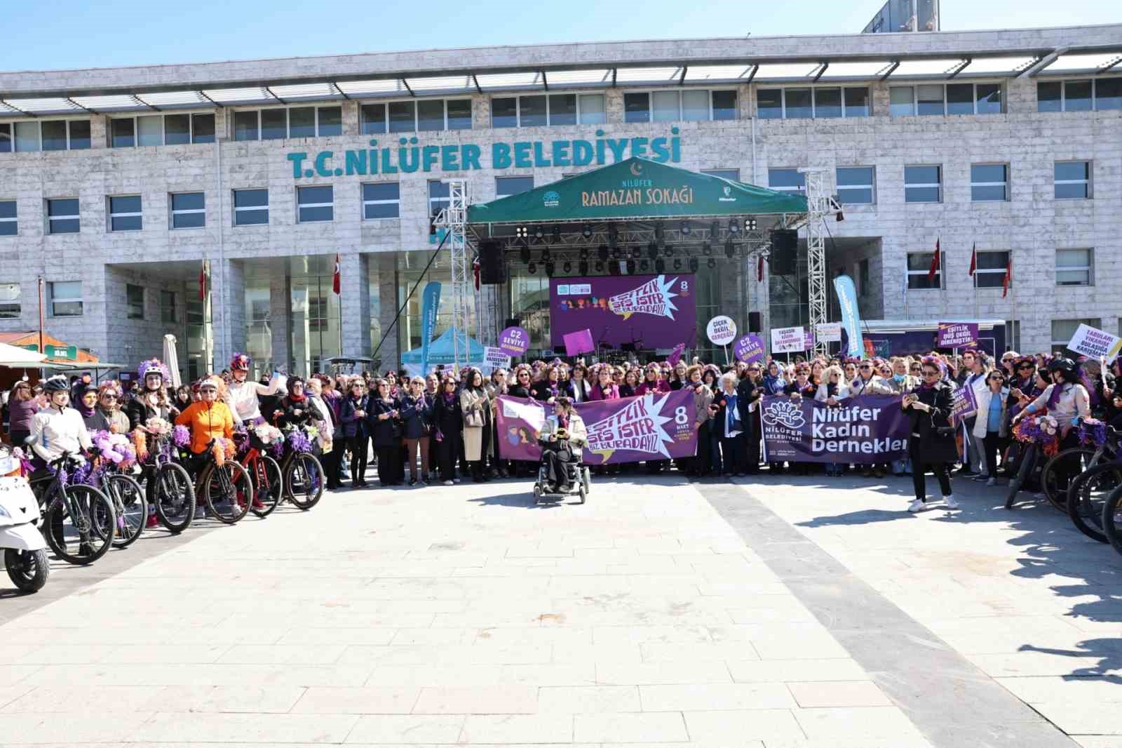 Nilüfer’de kadınlar tek ses oldu
Nilüfer’de kadınlar tek ses oldu