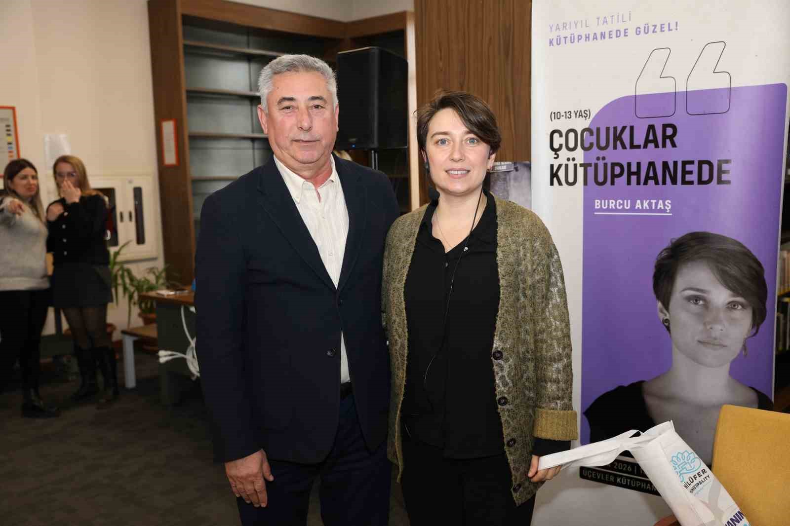 Nilüfer’de sömestr tatili kitapla renkleniyor
Nilüfer’de sömestr tatili kitapla renkleniyor