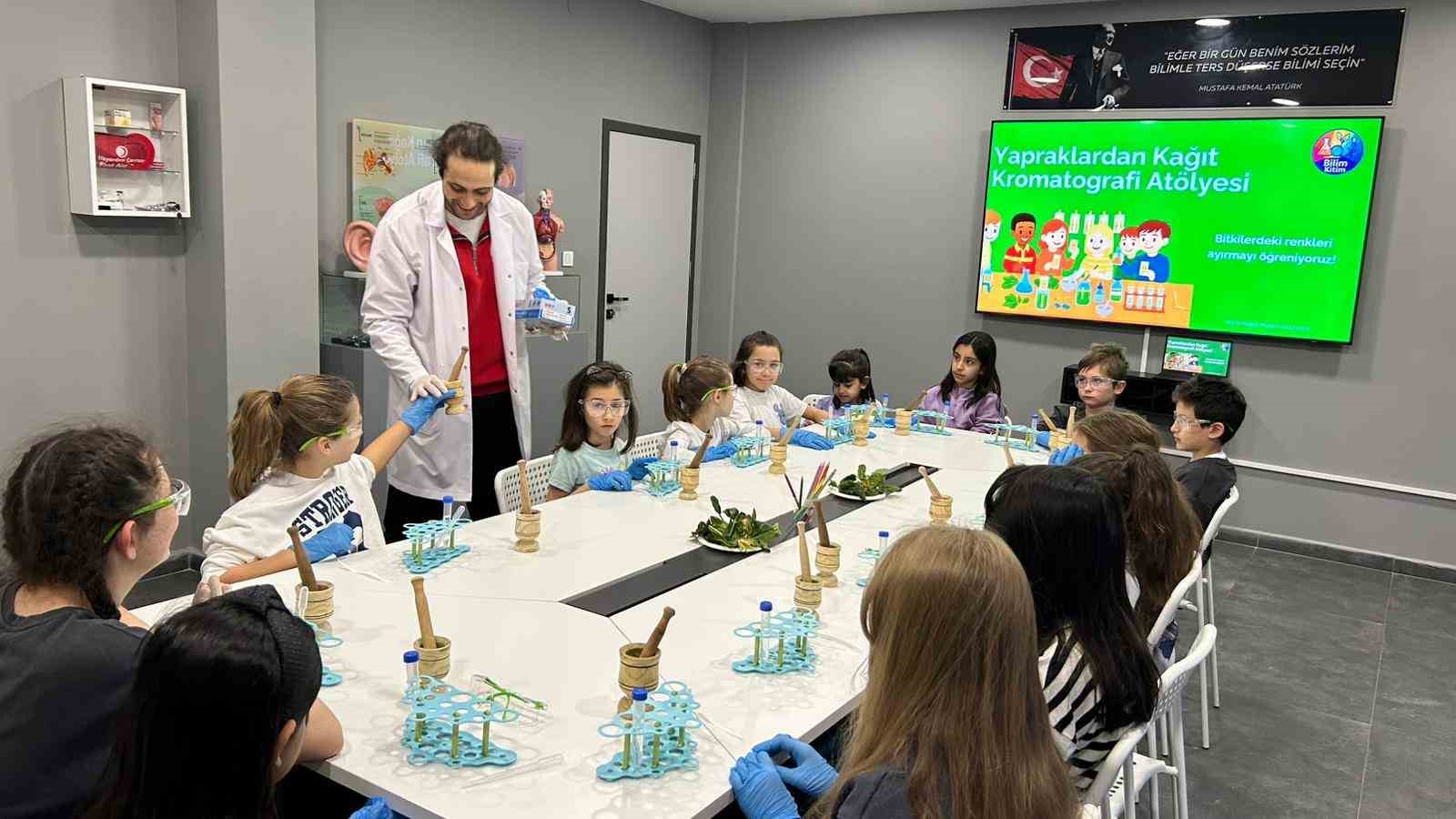 Nilüferli çocukların tatili dolu dolu geçiyor
