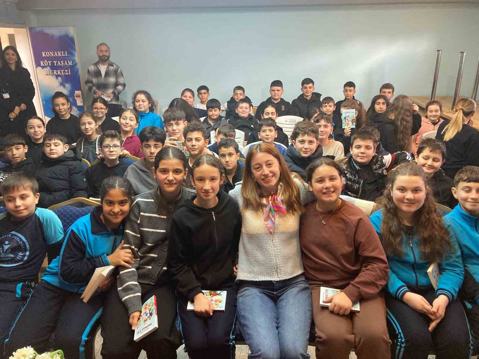 Nilüferli öğrenciler yazar Melis Sena Yılmaz ile buluştu
