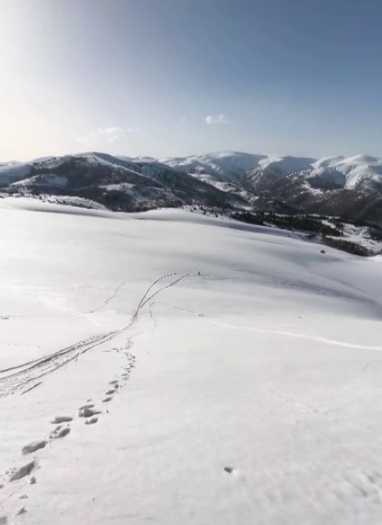 Nisan ayında çöp poşetiyle kaydılar, o anları kayda aldılar
