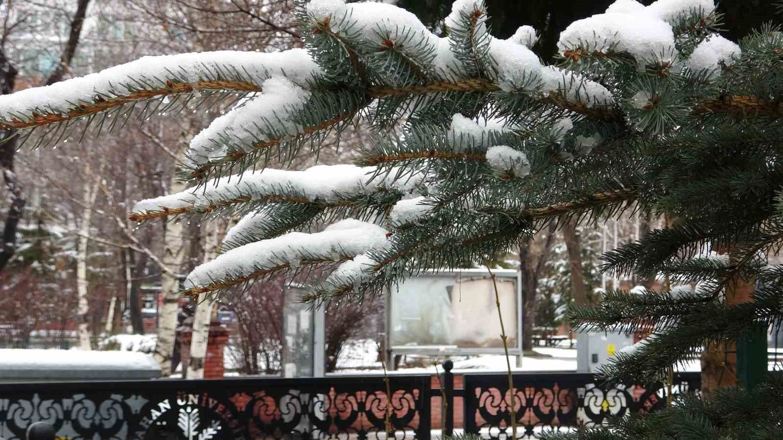 Nisanda kar sürprizi
