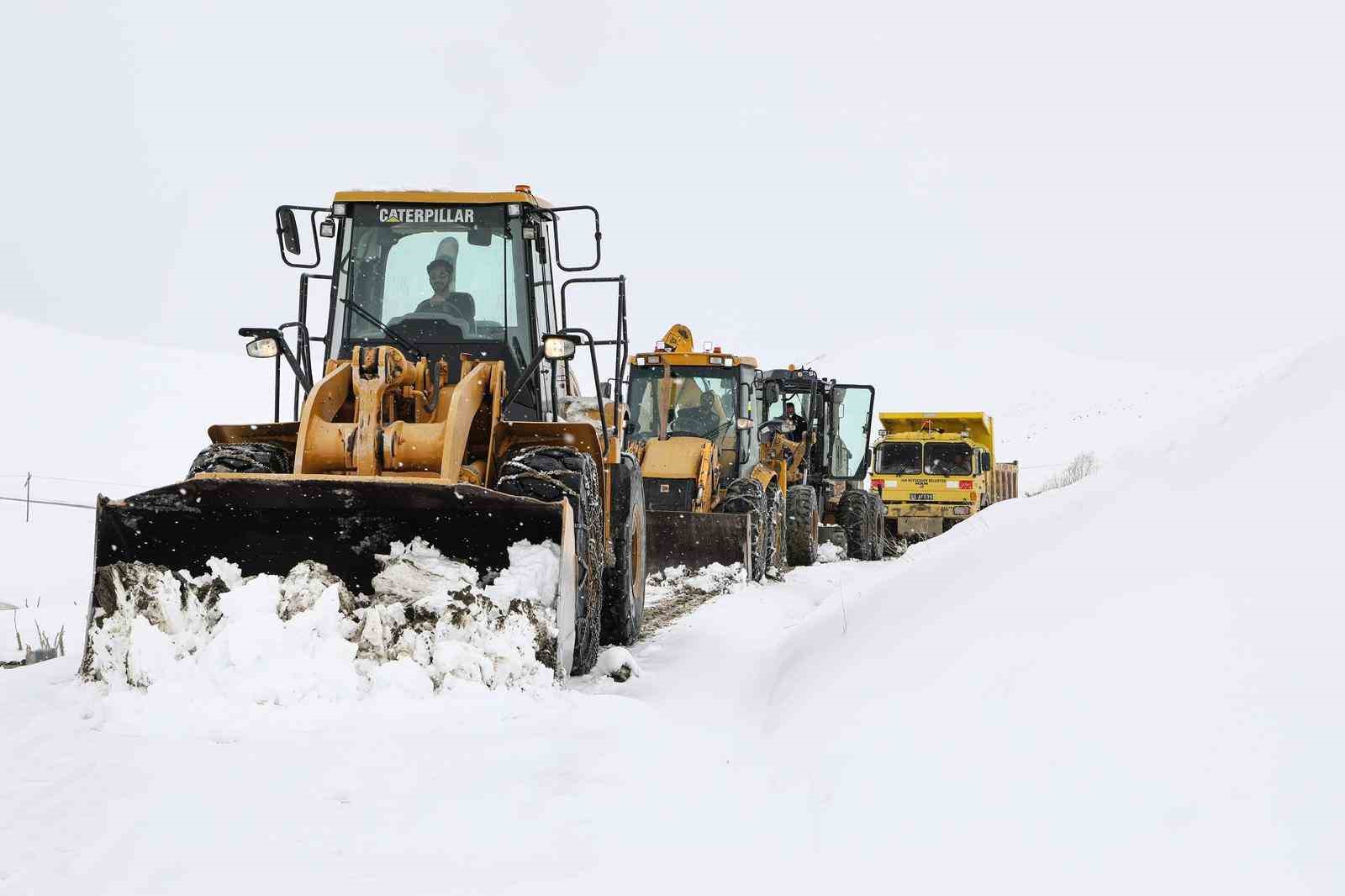 Nisanda karla mücadele çalışması
