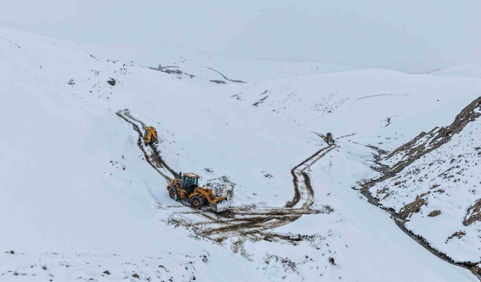 Nisanda karla mücadele çalışması

