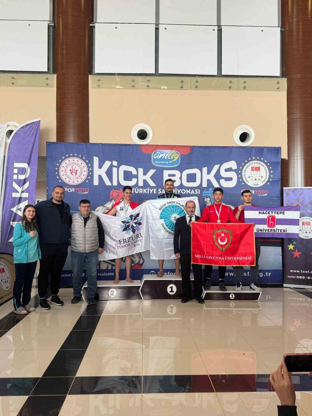 NÖHÜ sporcularından Ünilig Türkiye Şampiyonası’nda büyük başarı
