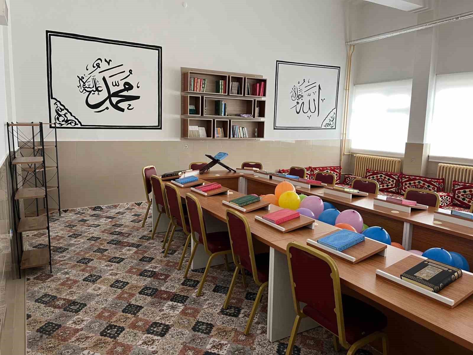 NÖHÜ’den Yeşilgölcük’te tilavet sınıfı
