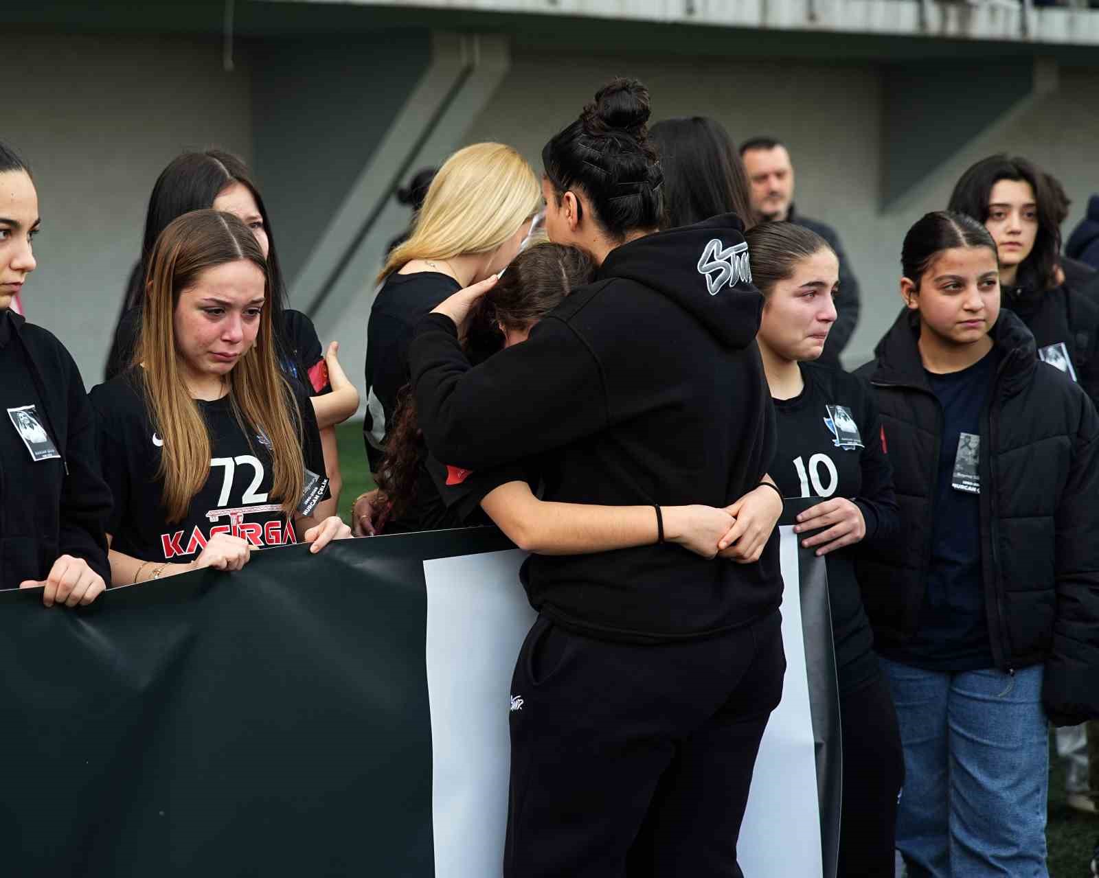 Nurcan Çelik için cenaze töreni düzenlendi
