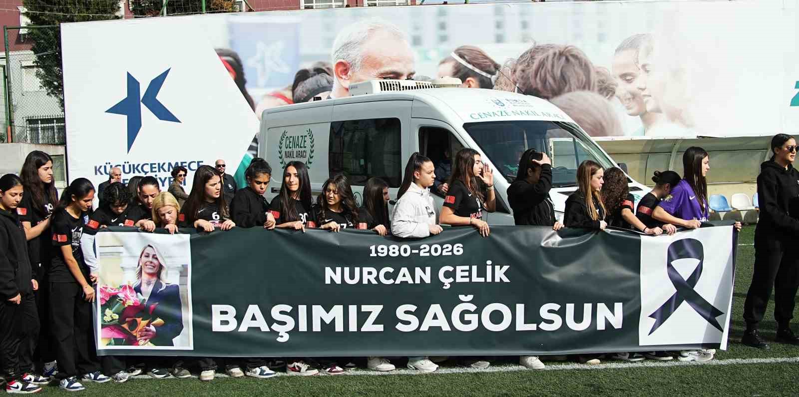 Nurcan Çelik için cenaze töreni düzenlendi
