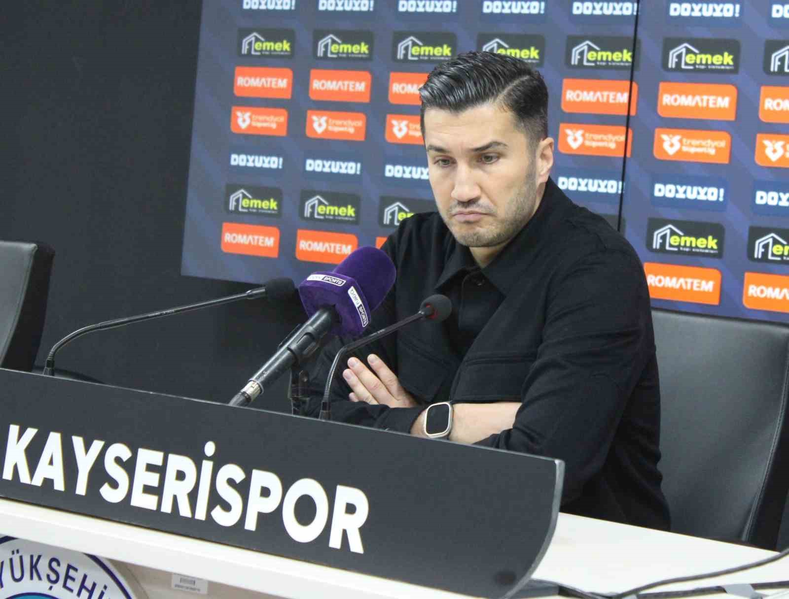 Nuri Şahin: "Maçı başından sonuna kadar hak ettik"
Nuri Şahin: "Maçı başından sonuna kadar hak ettik"
