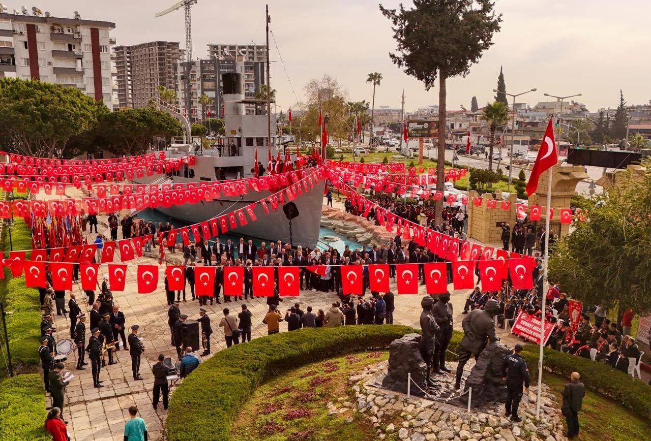 Nusret Mayın Gemisinde Çanakkale ruhu yaşatıldı
