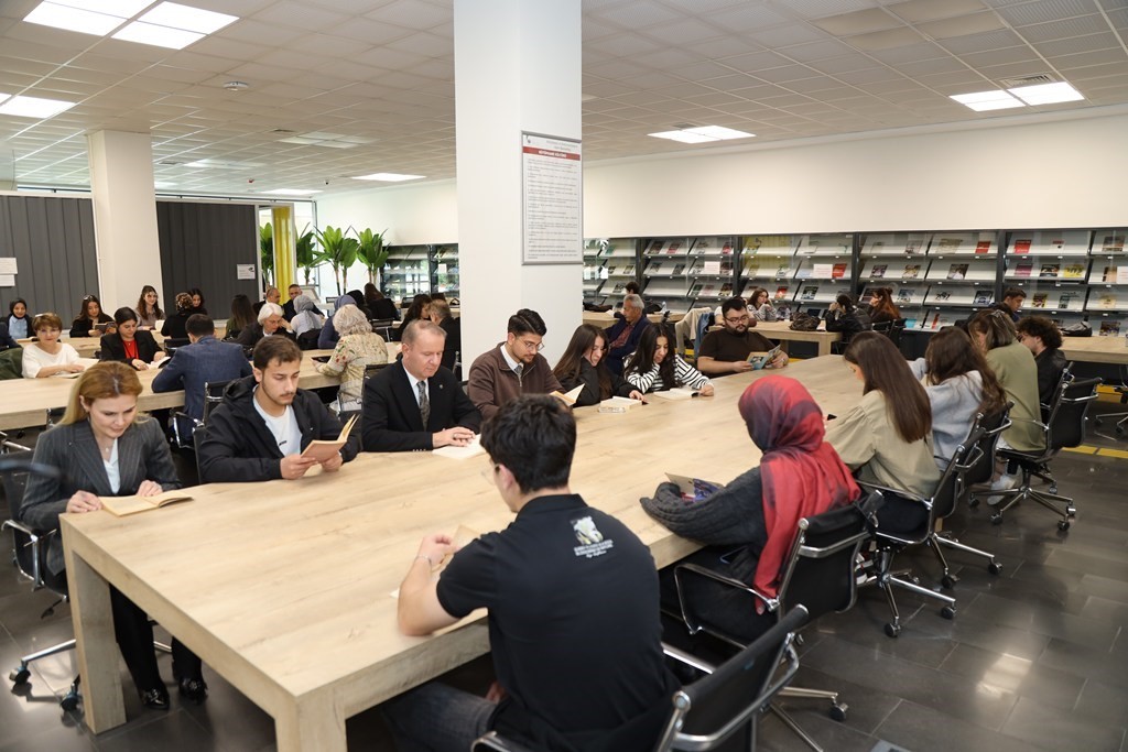 ODÜ’de kitap okuma etkinliği
