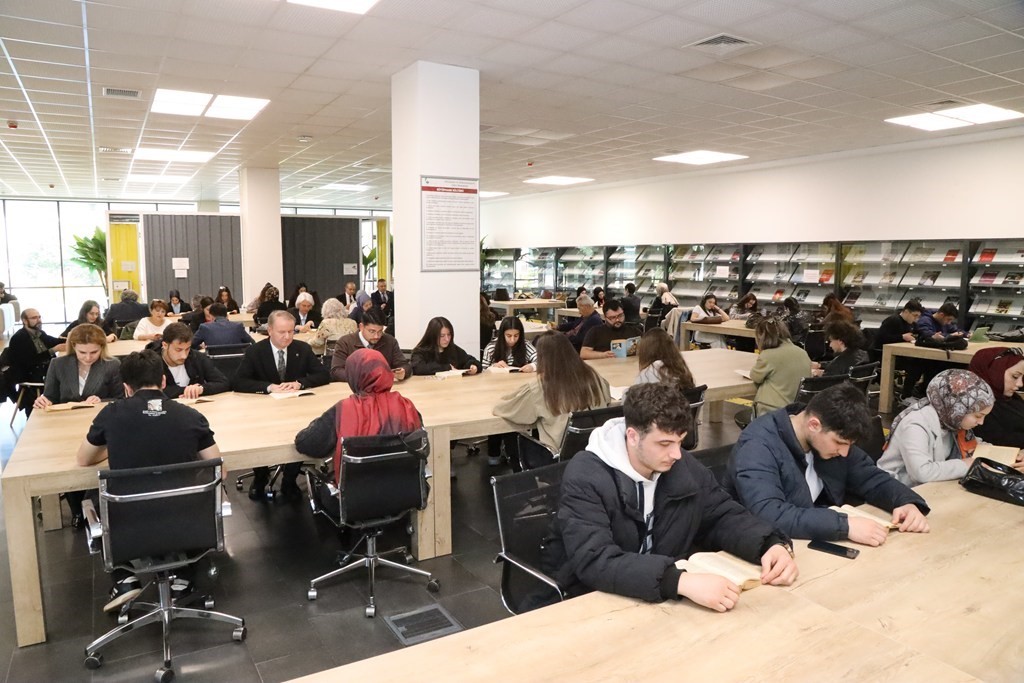 ODÜ’de kitap okuma etkinliği

